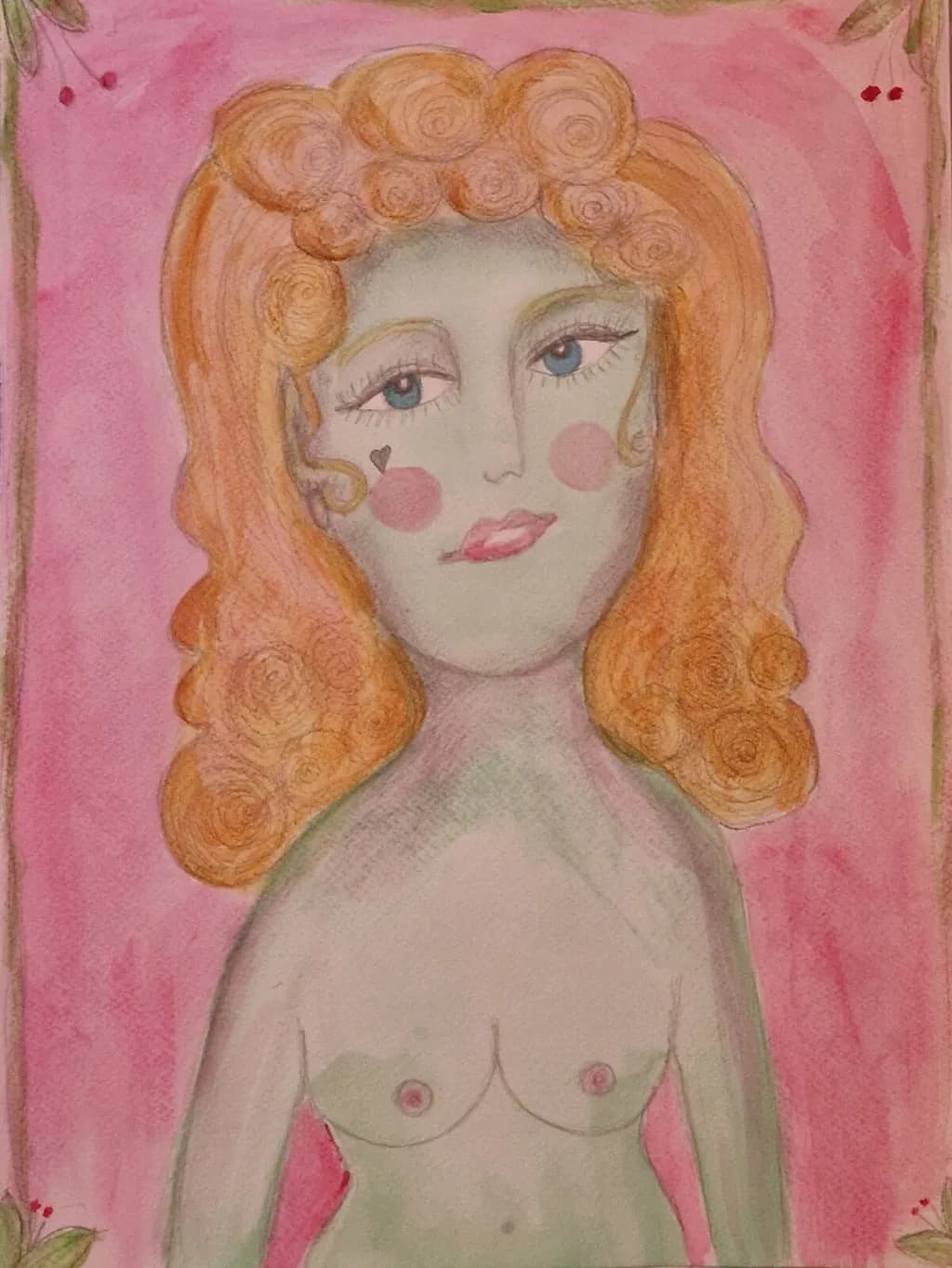 Whimsical Beauty: A Dreamy Portrait of Feminine Grace and Charm