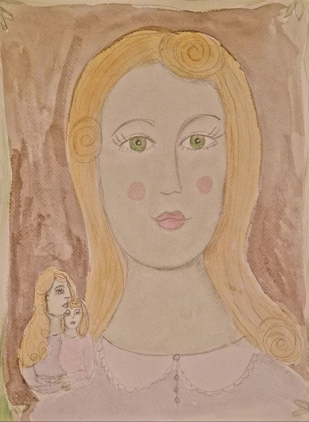 Whispers of Innocence: A Portrait of Connection and Memory