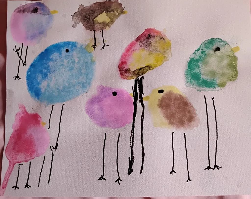 Colorful Chirp Crew