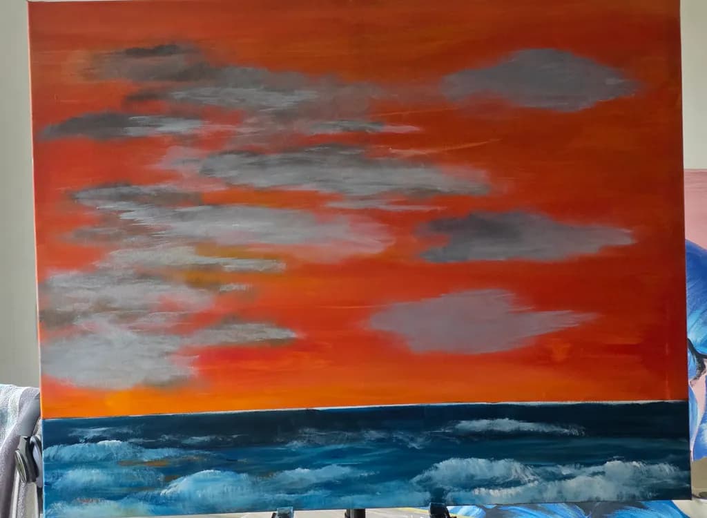Sunset Waves
