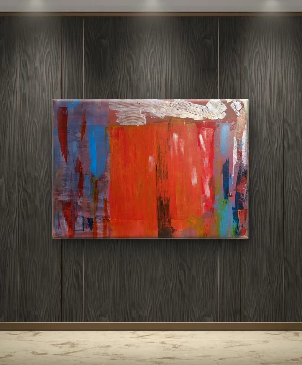 Vibrant Harmony: An Abstract Journey Through Color and Emotion