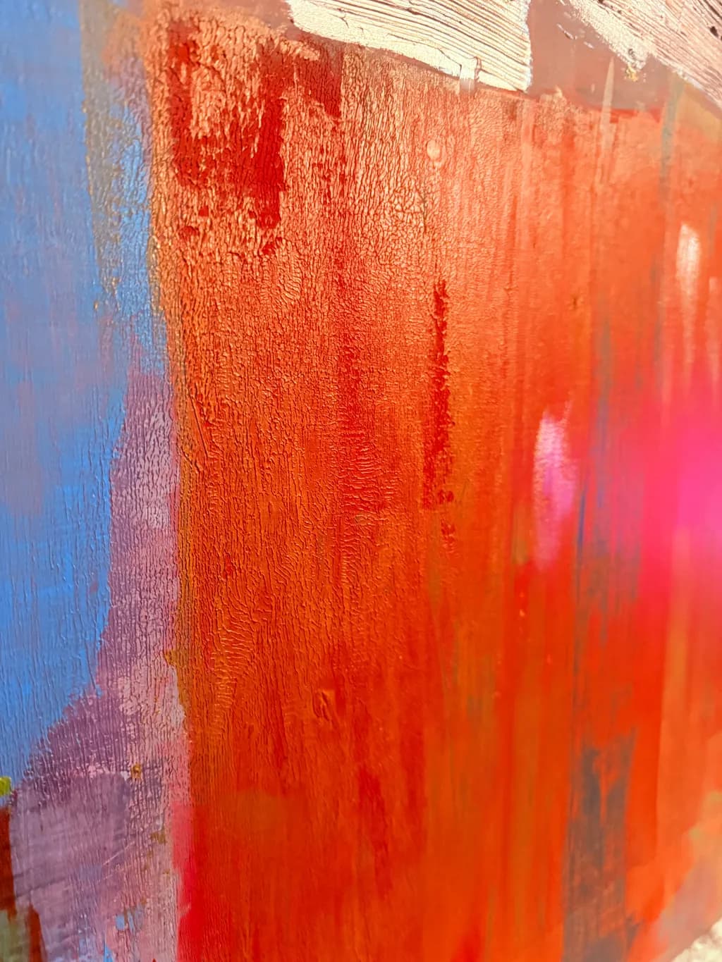 Vibrant Echoes: A Dance of Color and Texture