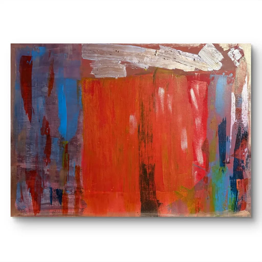 Vibrant Echoes: A Dance of Color and Emotion in Abstract Expressionism