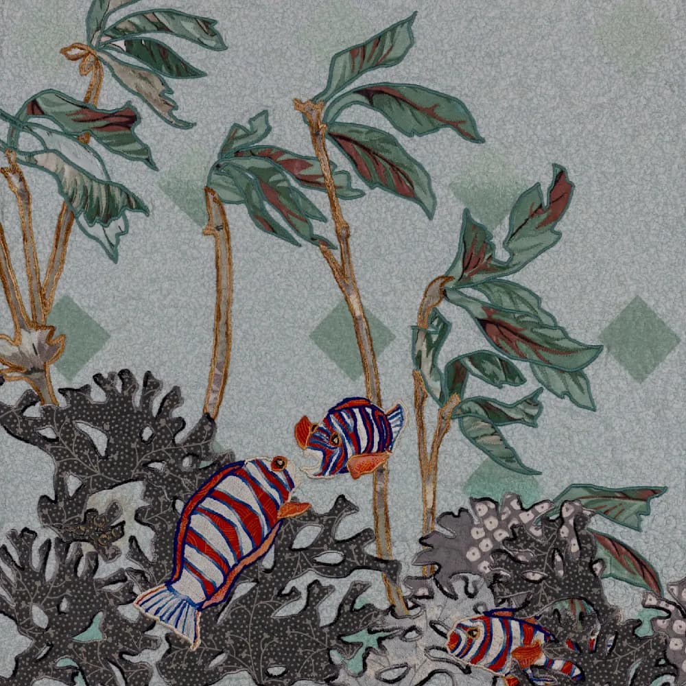 Coral Symphony: A Vibrant Underwater Dance of Colorful Fishes and Lush Plants