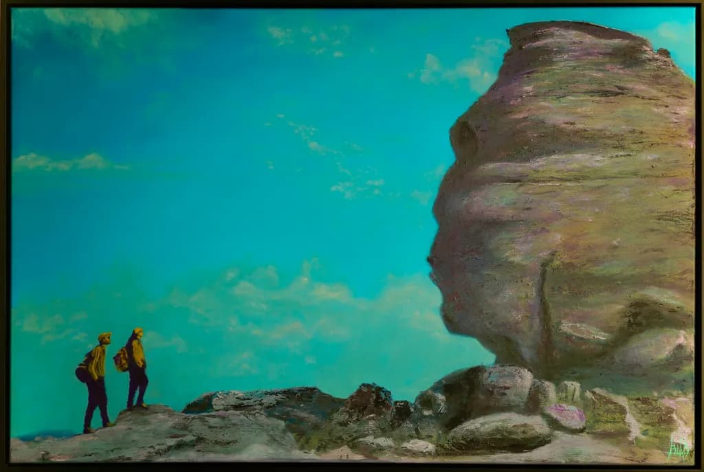 Whispers of the Stone: A Journey Through Nature's Face
