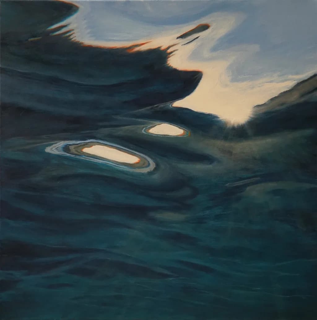 Reflections in Blue