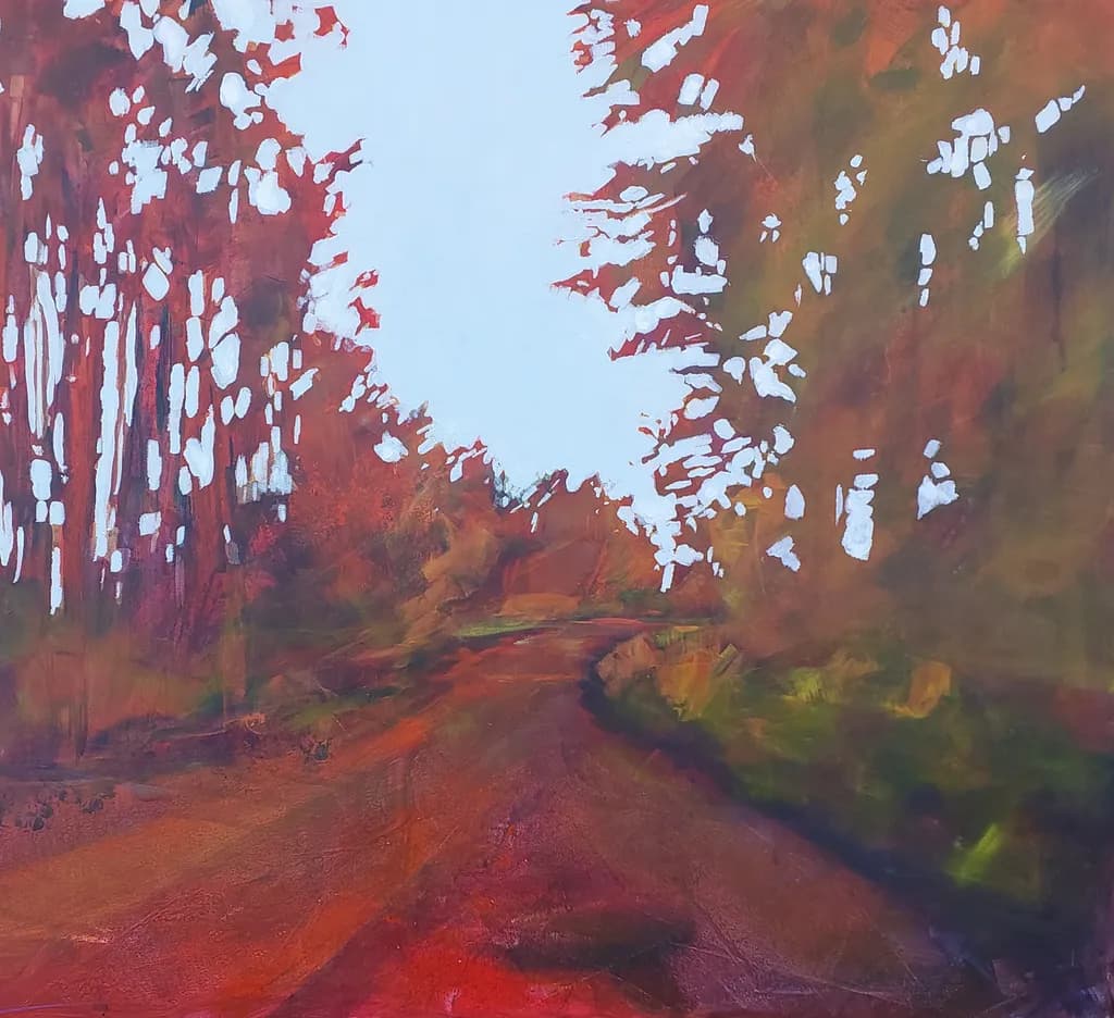 Autumn Road View