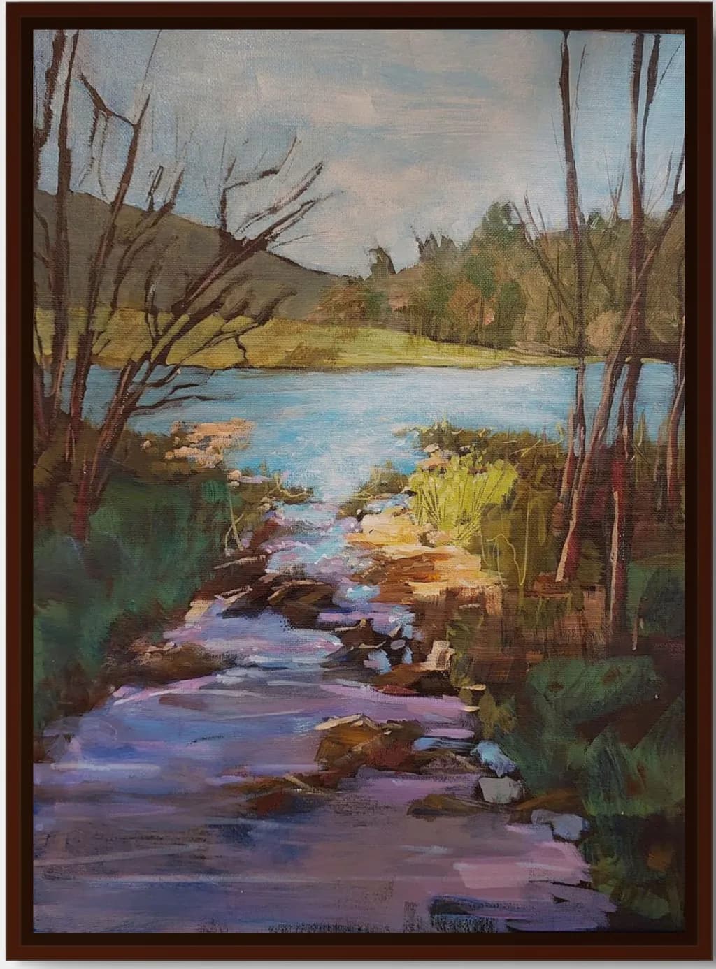 Morning Stream Pathway