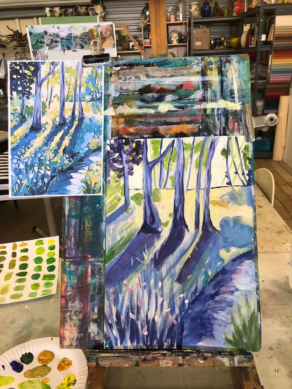 Whispers of Nature: A Vibrant Journey Through Light and Shadow in Landscape Painting