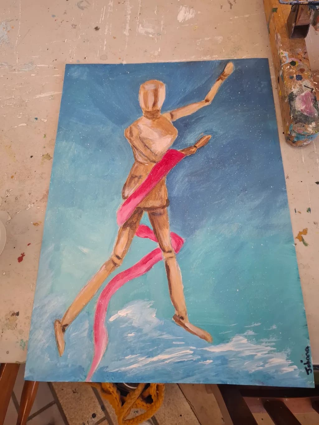 Dynamic Dance of Expression: A Journey Through Color and Motion