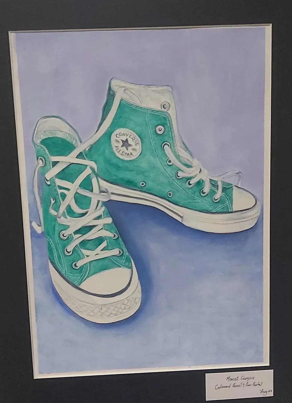 Vibrant Soles: A Colorful Tribute to Classic Converse High Tops