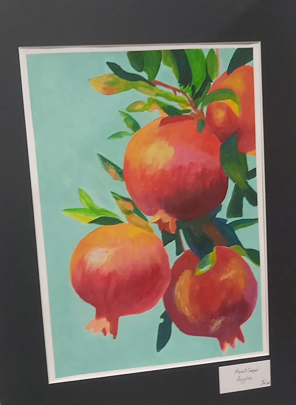 Vibrant Pomegranates: A Colorful Celebration of Nature's Bounty