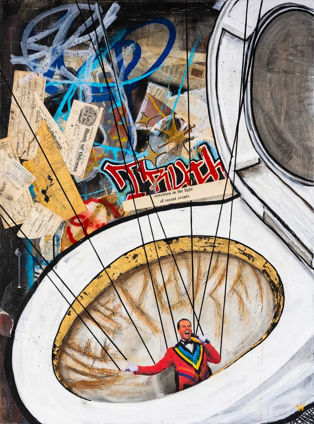 Vibrant Surrealism: The Performance of Expression in Collage Art