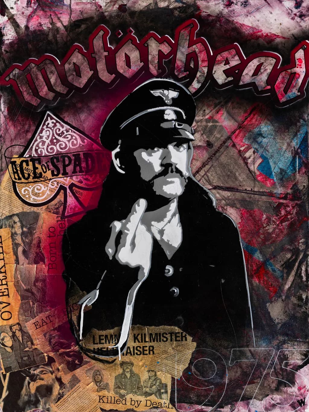Rebel Spirit: The Legacy of Lemmy Kilmister in Bold Artistry
