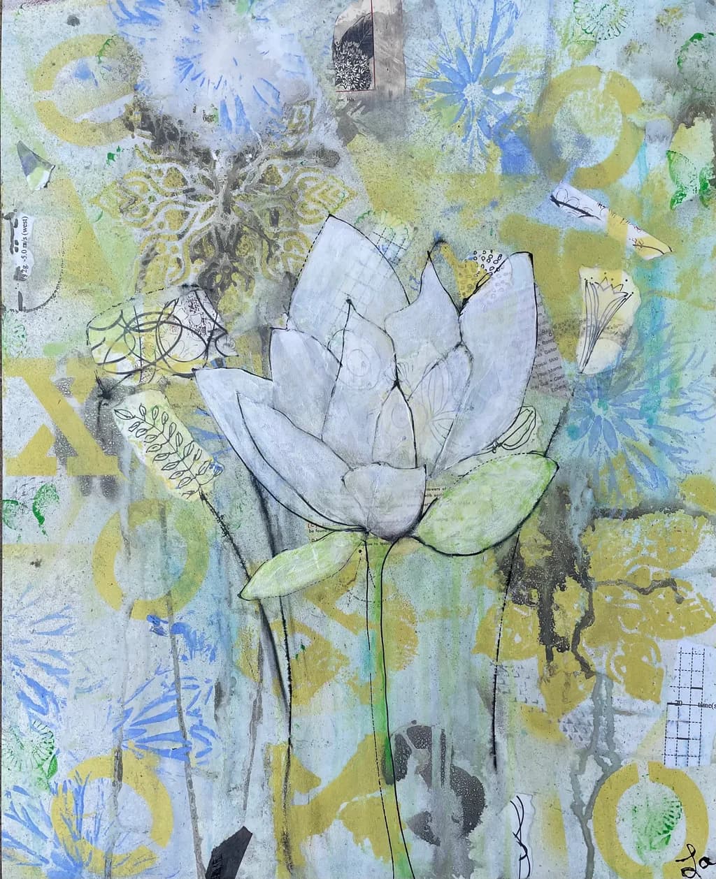 Whimsical Blossoms: A Colorful Journey Through Abstract Floral Textures