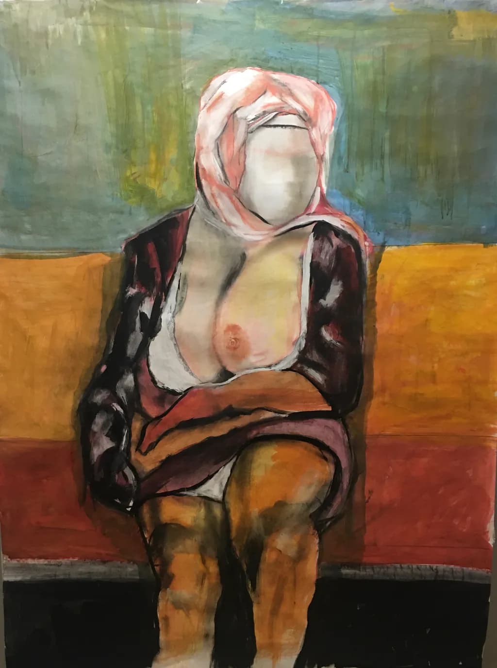 Embracing Vulnerability: A Portrait of Strength and Serenity