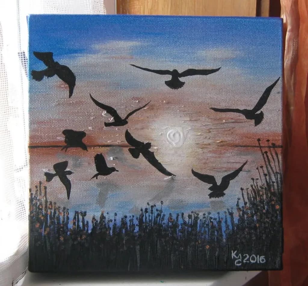 Whispers of Dawn: A Serene Flight Over Tranquil Waters