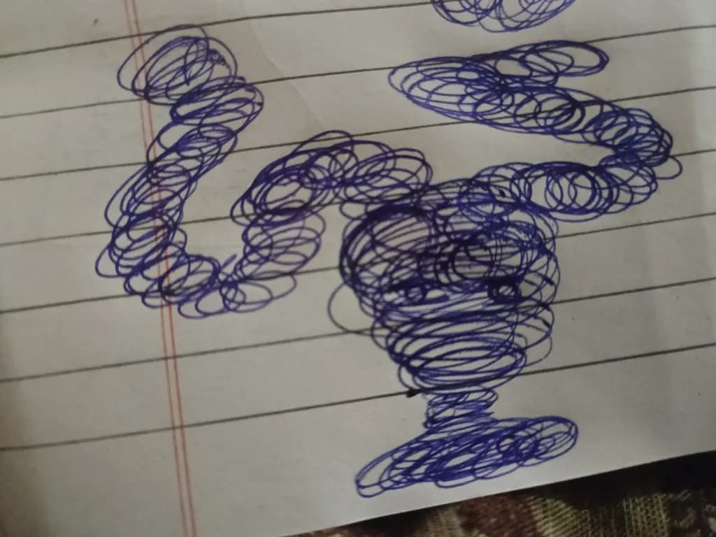 Whimsical Swirls: A Playful Exploration of Form and Line