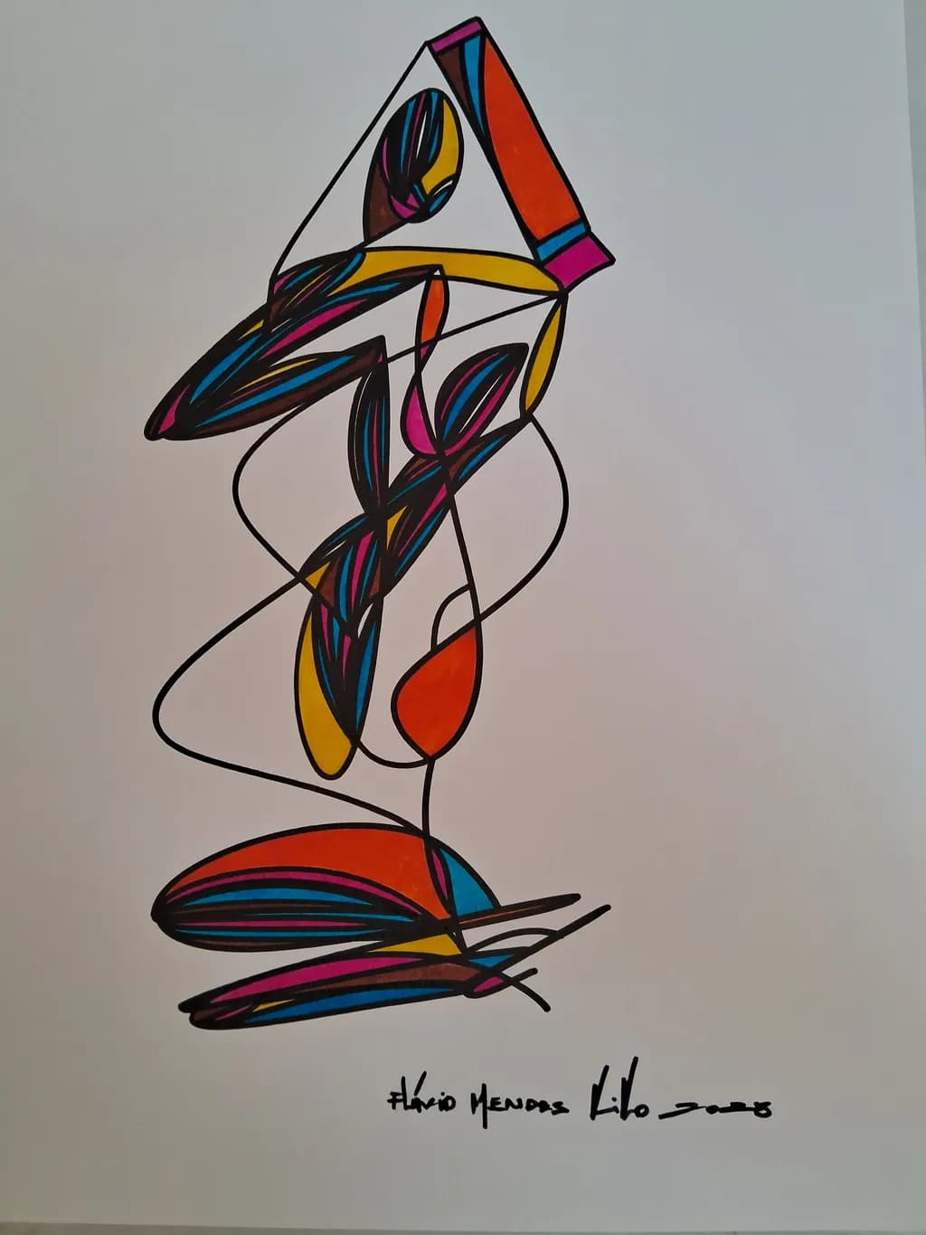 Vibrant Harmony: A Dance of Color and Form in Abstract Expressionism