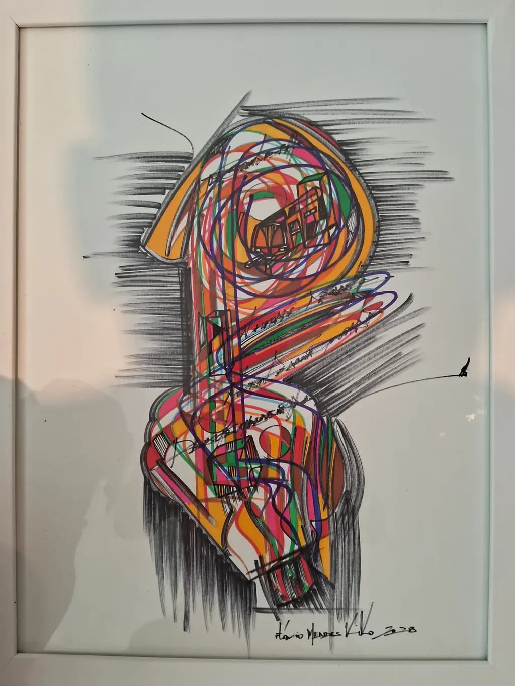 Vibrant Whirls: A Journey Through Color and Form