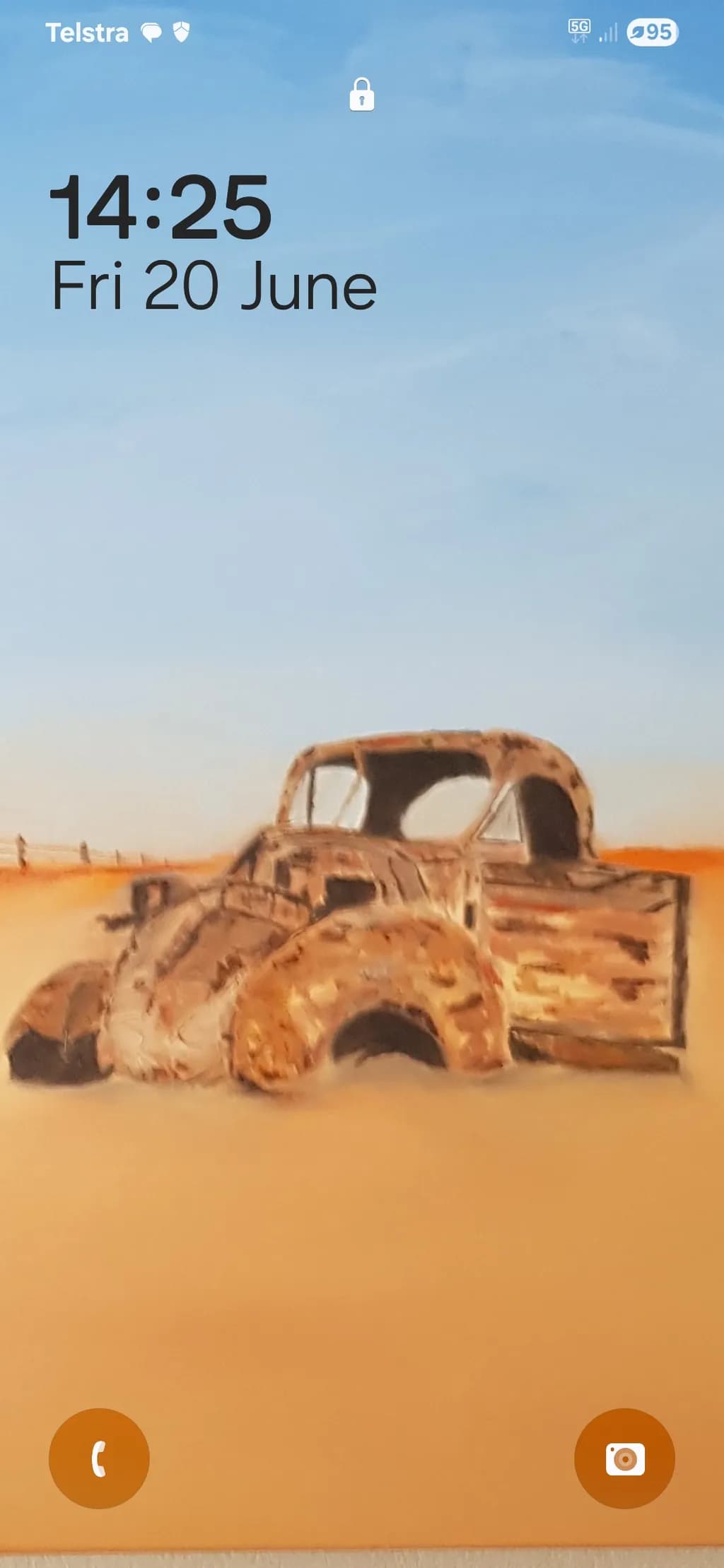 Old wreck at Lightning Ridge 