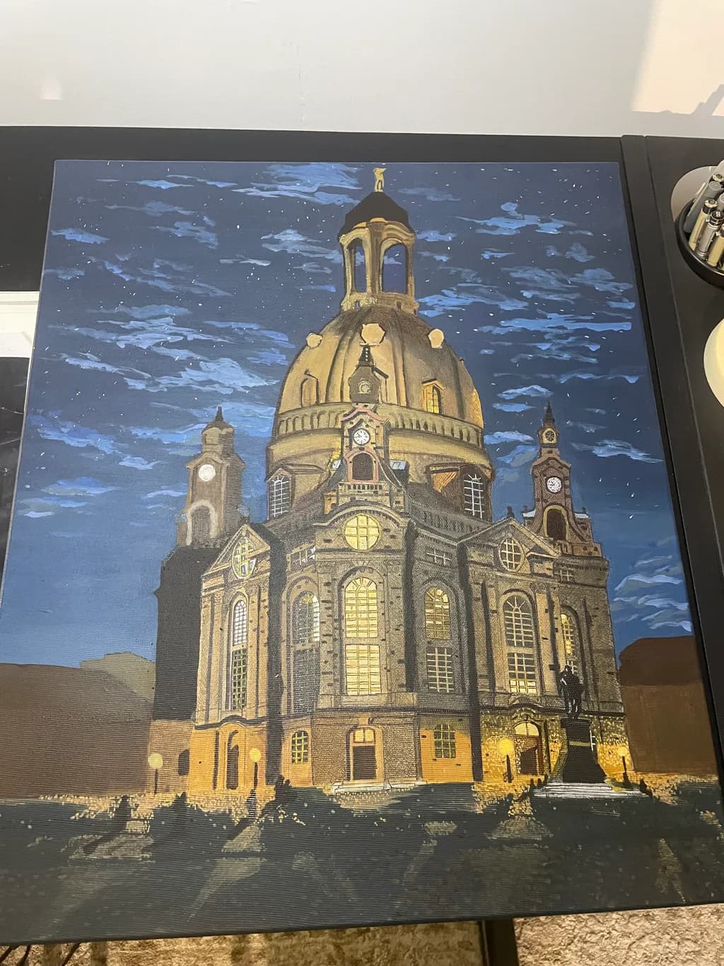 Illuminated Clock Tower