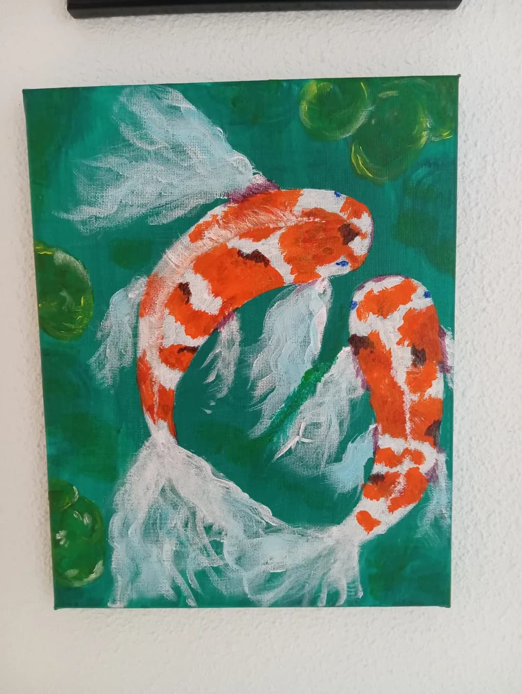 Koi Harmony: A Dance of Color and Serenity in Aquatic Art