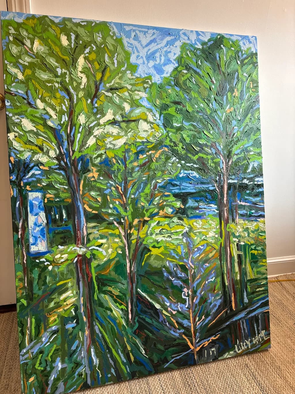 Whispers of Green: A Lush Landscape of Trees and Tranquility