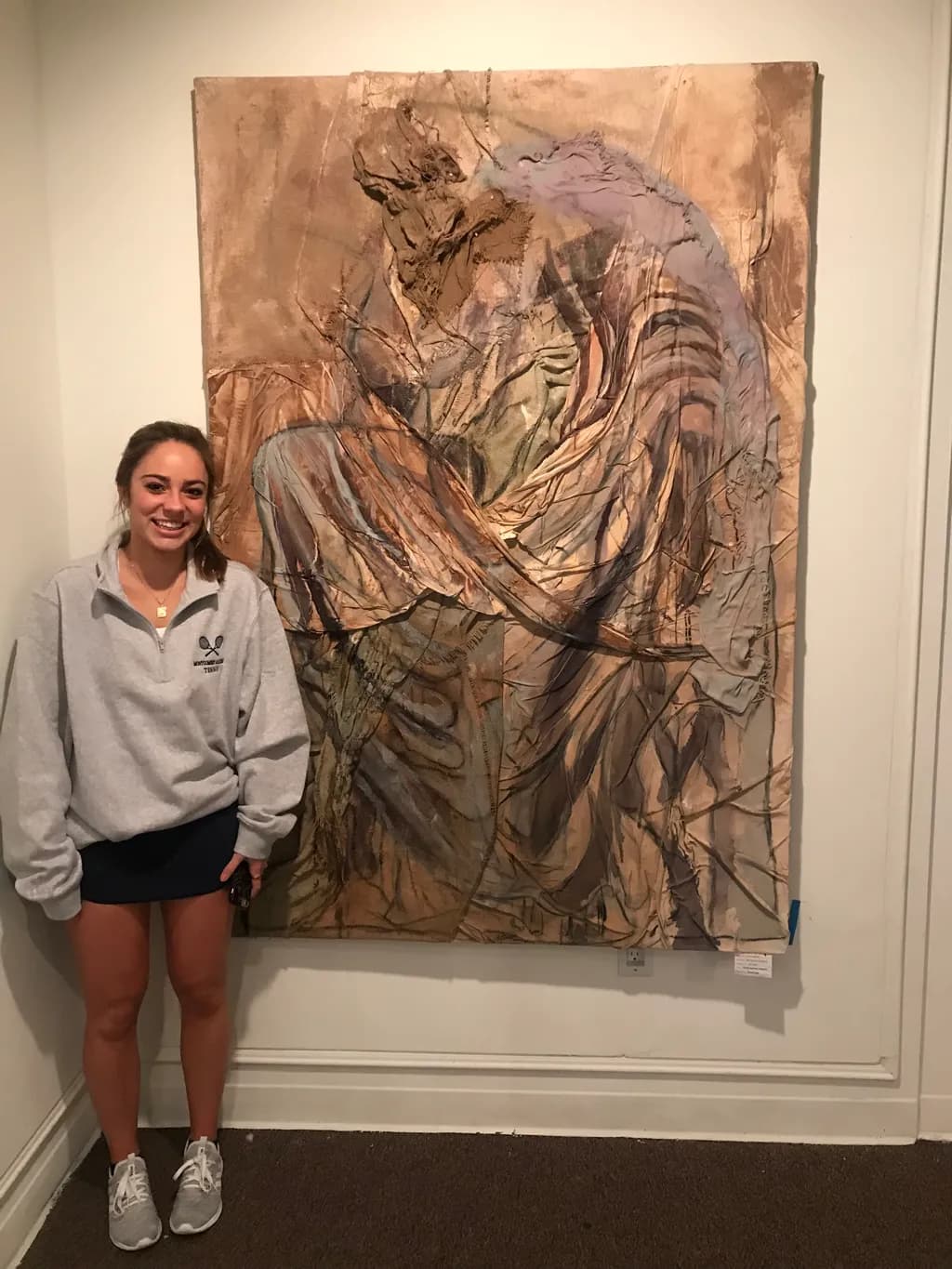 Whispers of Emotion: An Abstract Portrait of Serenity and Joy