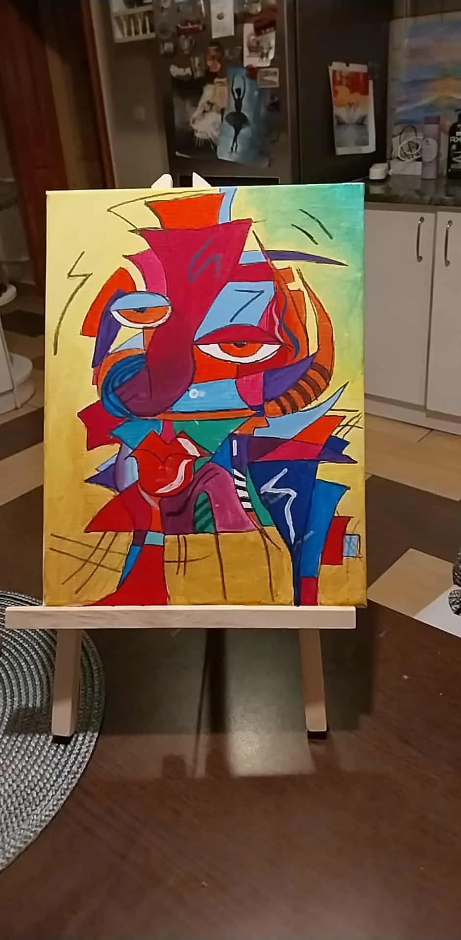 Vibrant Visions: A Colorful Exploration of Abstract Emotion