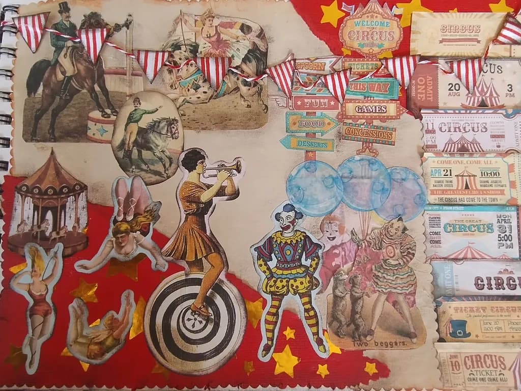 Circus Collage