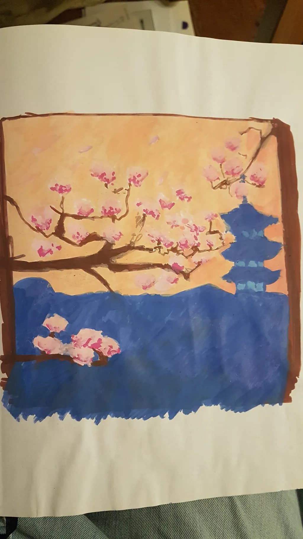 Cherry Blossom Temple