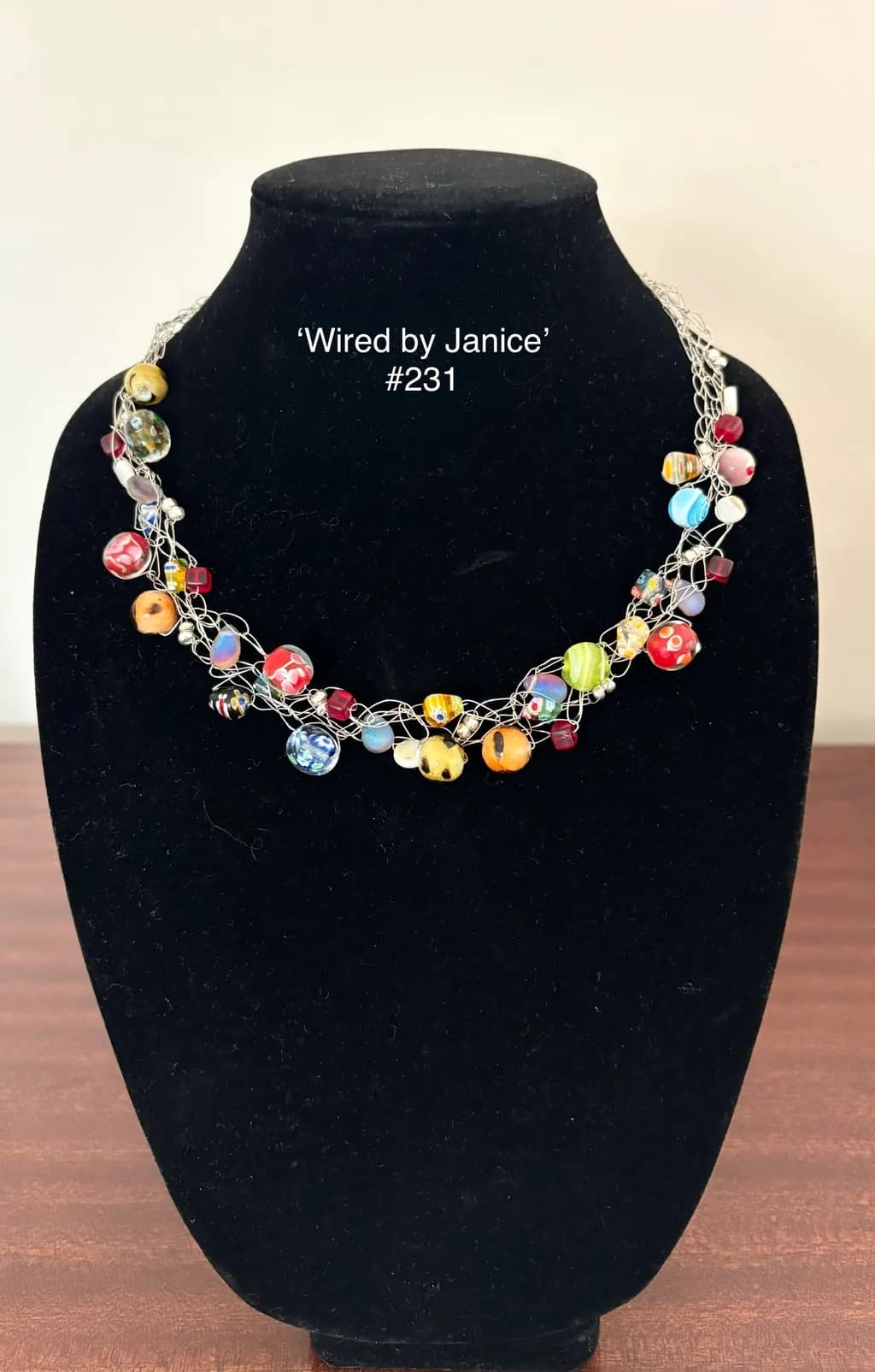 Colorful Bead Cascade