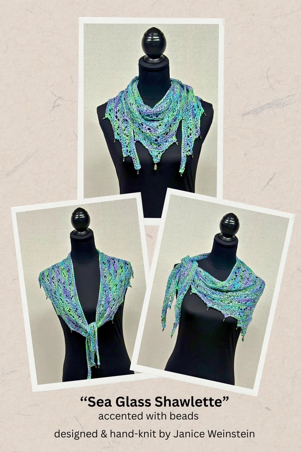 Sea Glass Shawlette