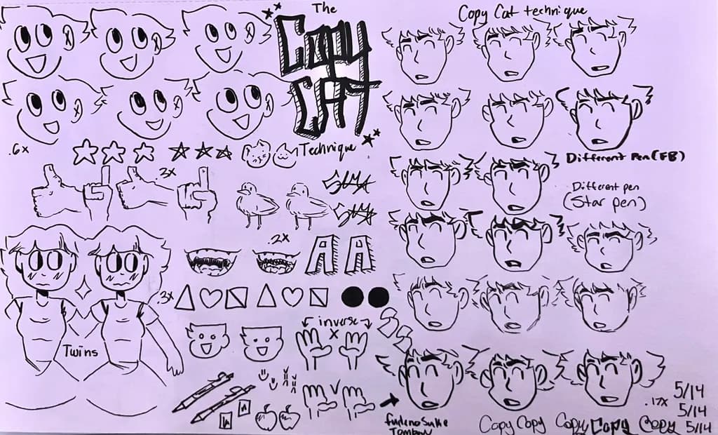 Whimsical Expressions: A Journey Through Character Sketches and Techniques