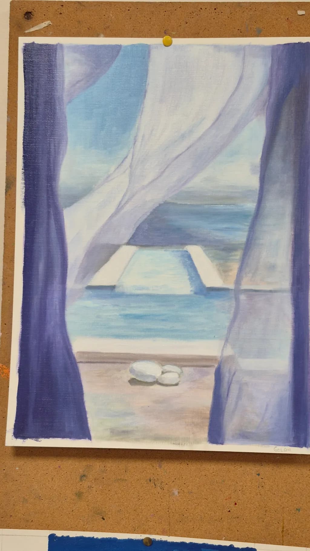 Coastal Window View