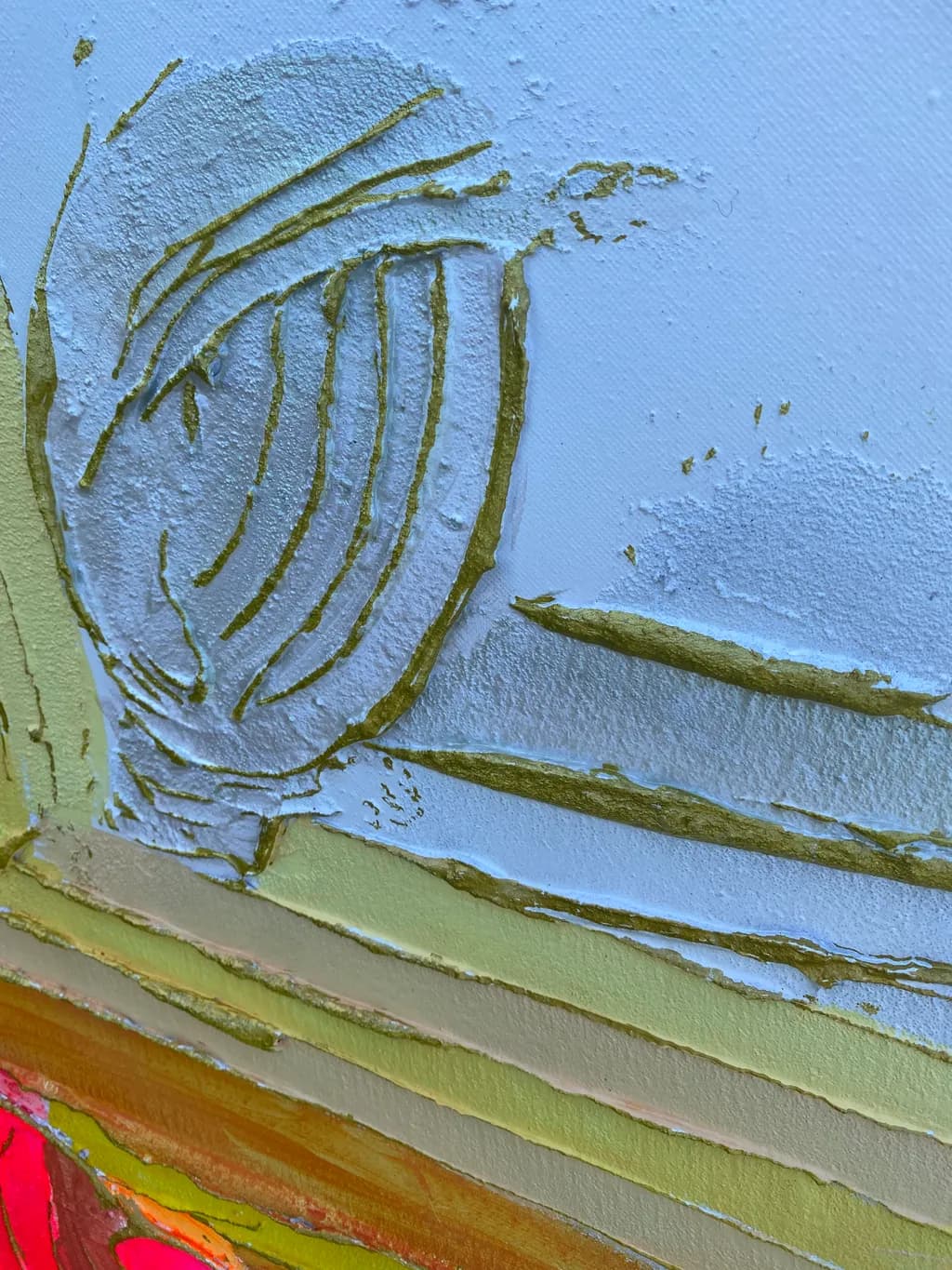 Whispers of Texture: A Journey Through Color and Form in Abstract Art
