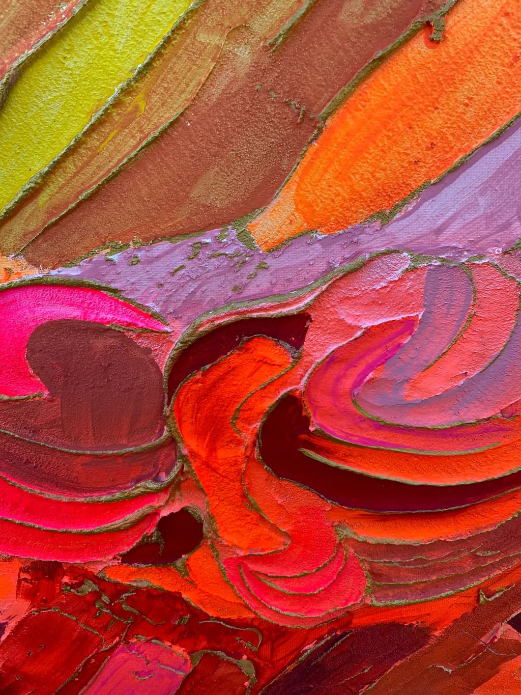 Vibrant Whirls: A Dance of Color and Emotion in Abstract Expressionism