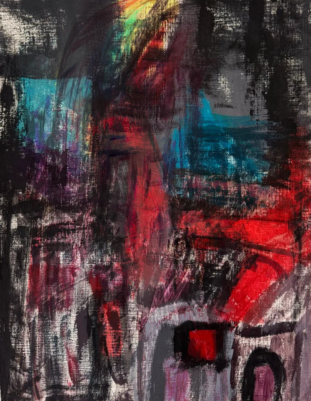 Vibrant Chaos: A Dance of Color and Emotion in Abstract Expressionism