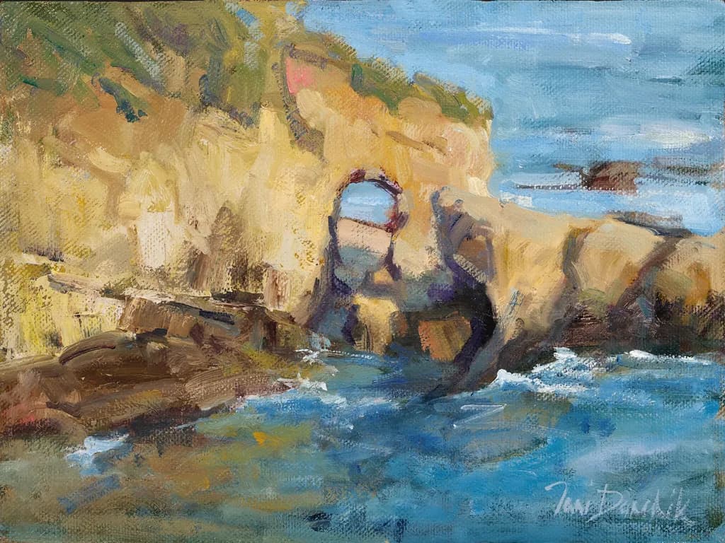 Coastal Serenity: The Archway of Nature's Embrace