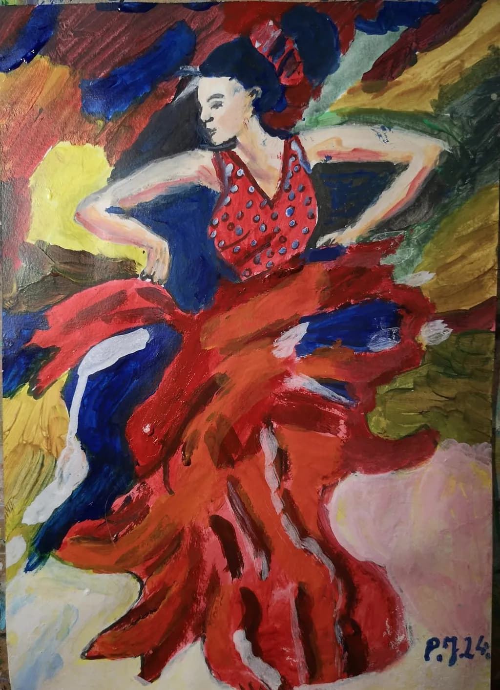 Flamenco Passion: A Dance of Color and Emotion