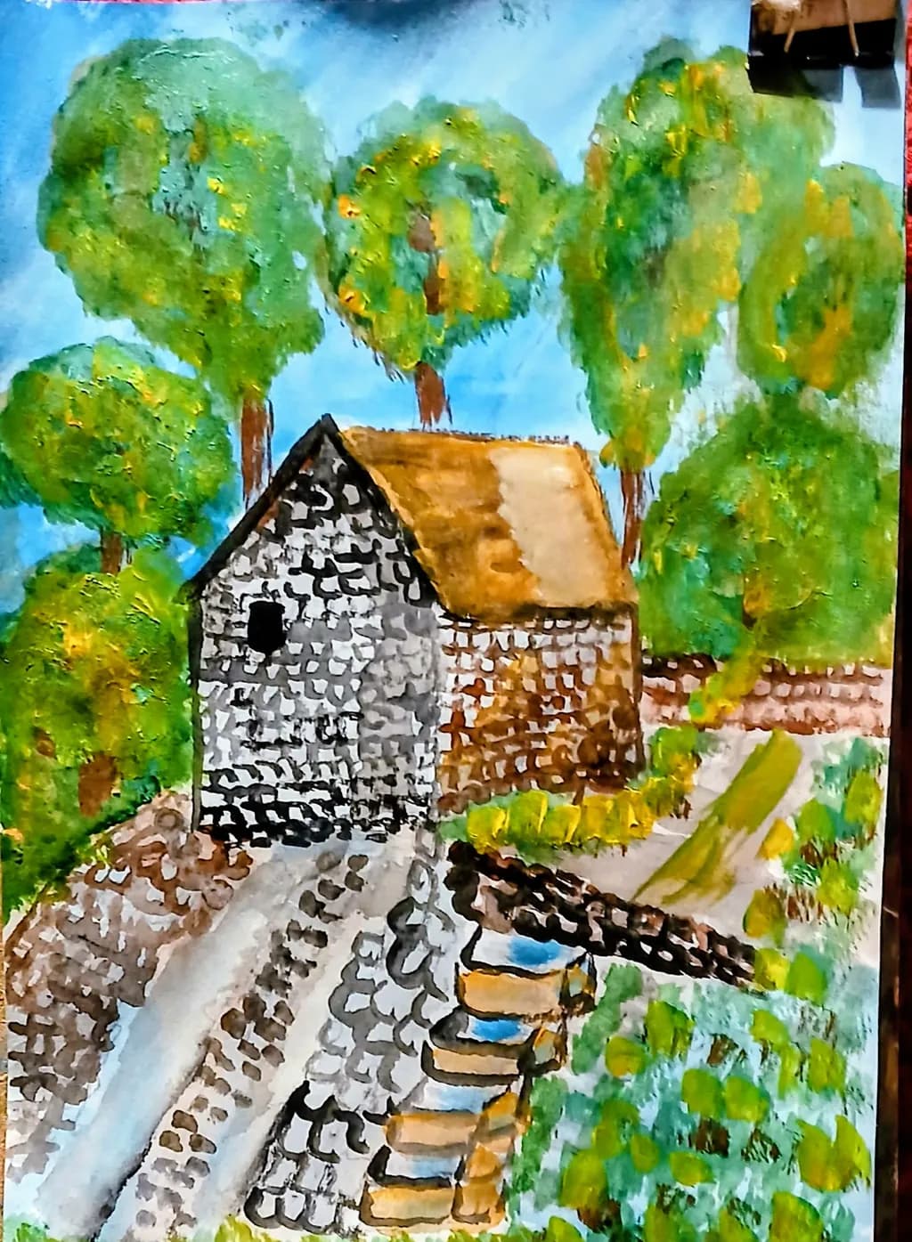 Whispers of Nature: A Serene Cottage Amidst Lush Greenery
