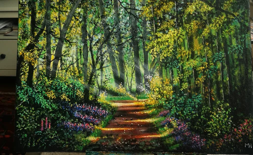 Whispers of the Enchanted Forest: A Serene Pathway Through Nature's Embrace
