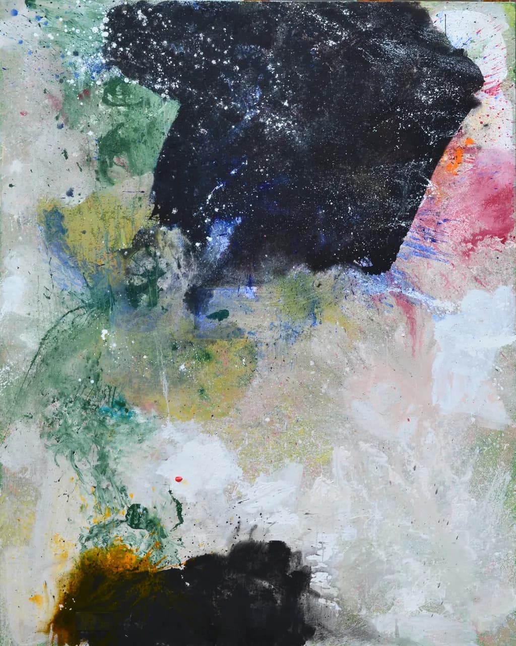 Whispers of Color: An Abstract Journey Through Chaos and Harmony