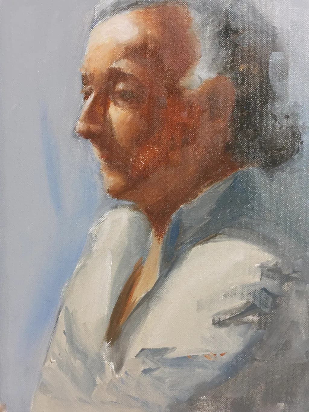 Whispers of Time: A Portrait in Soft Hues