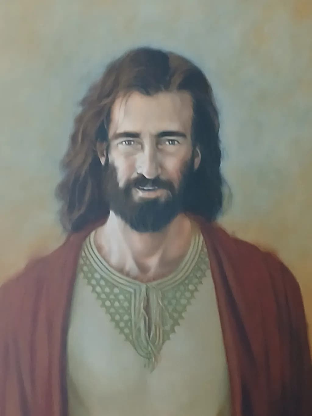 Radiant Presence: A Portrait of Compassion and Strength