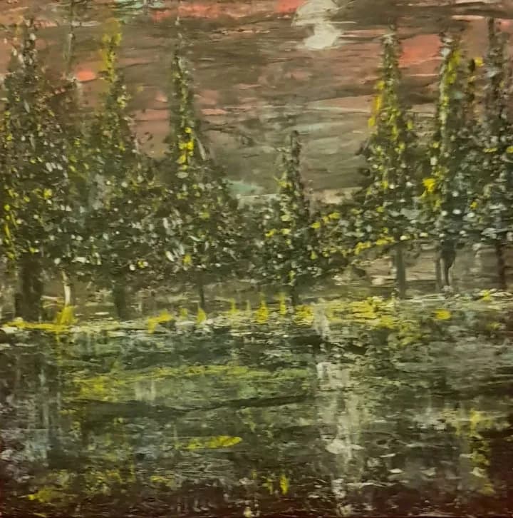 Whispers of the Forest: A Serene Reflection at Dusk
