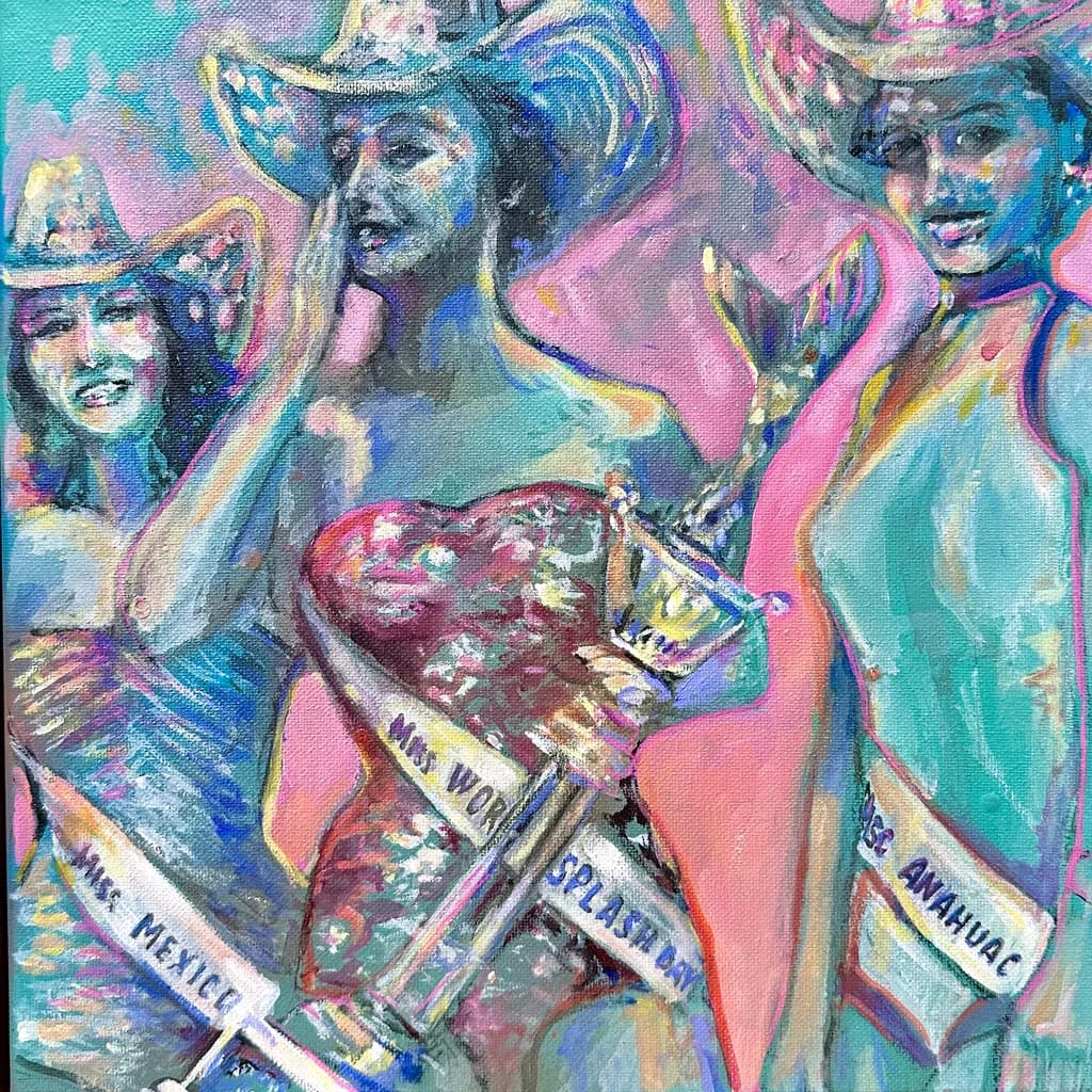 Celebration of Beauty: A Colorful Tribute to Pageantry and Triumph