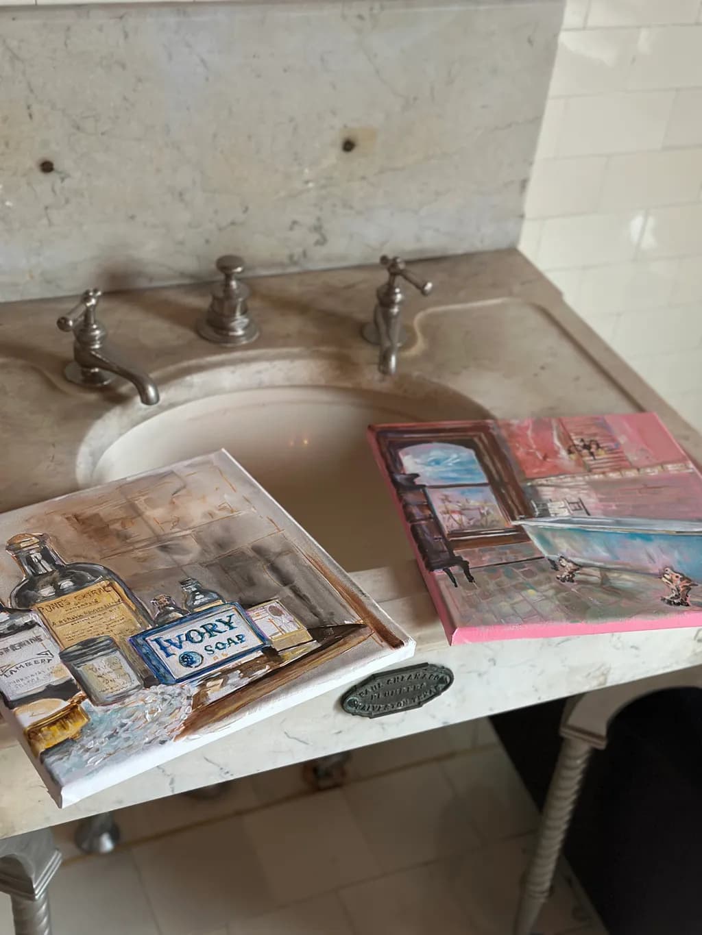 Marble Sink Still Life