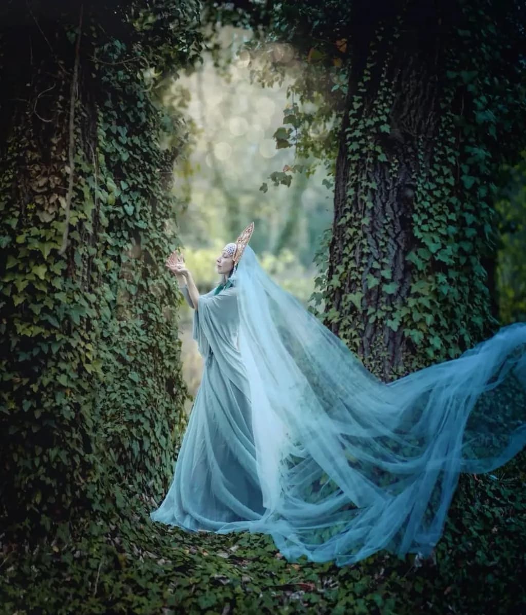 Whispers of the Enchanted Forest: A Dance of Ethereal Elegance